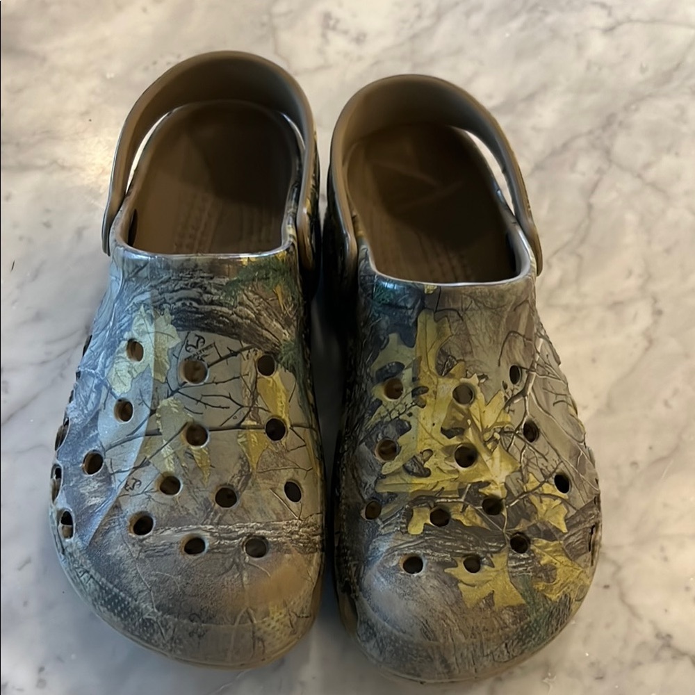 Camouflage Crocs Clogs